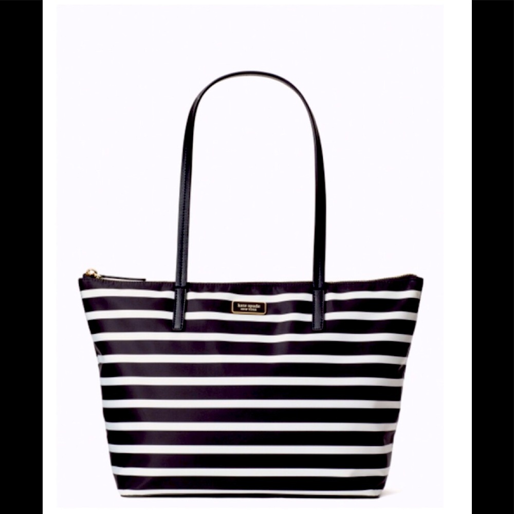 NWT Kate Spade Hayden Sailing Stripe Tote